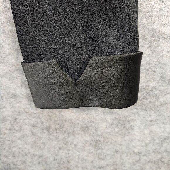 Kasper ASL Petite Blazer Women 6P Black Long Sleeve Fabric Button Career Vintage - Picture 7 of 11